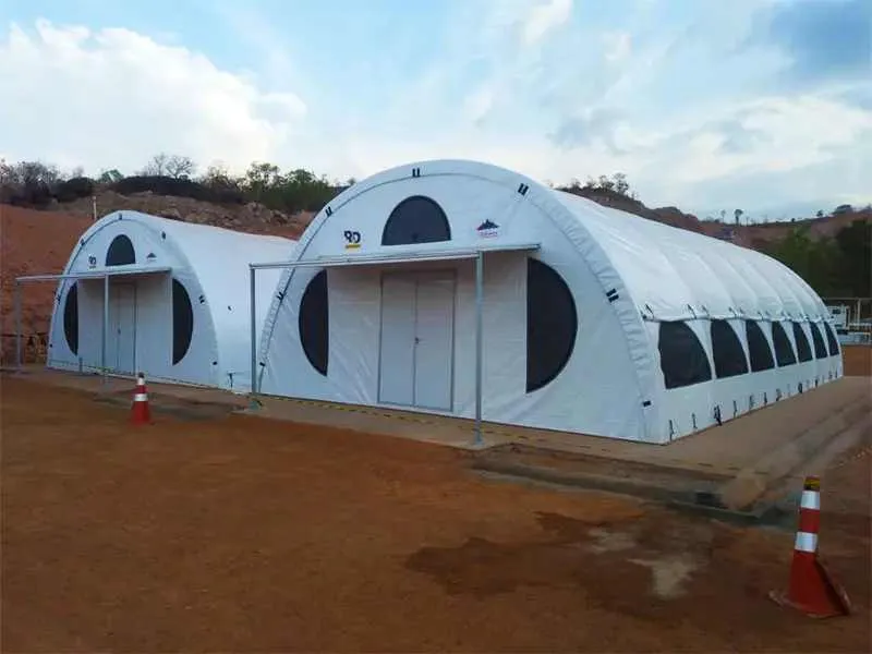 Imagem ilustrativa de Tenda carpa para canteiro de obras