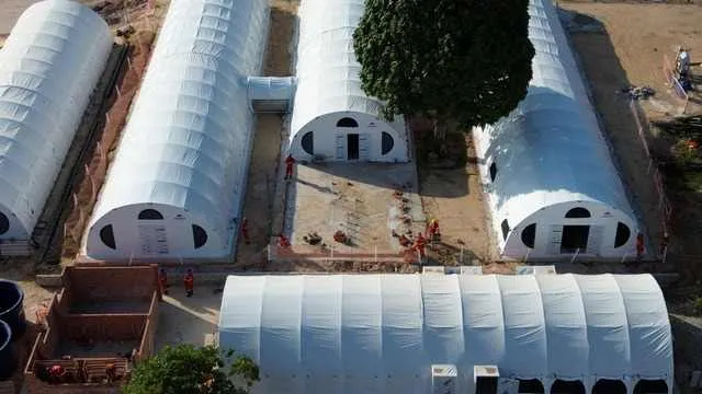 Imagem ilustrativa de Venda de tenda carpa para obras