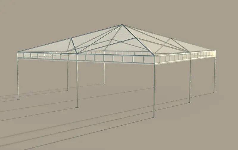 Imagem ilustrativa de Venda de tendas piramidal